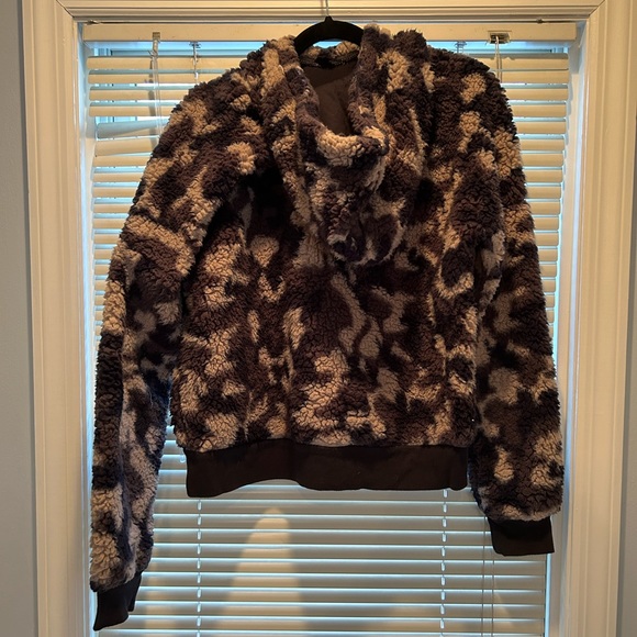 Zella Fuzzy Camo Hoodie - Picture 2 of 2